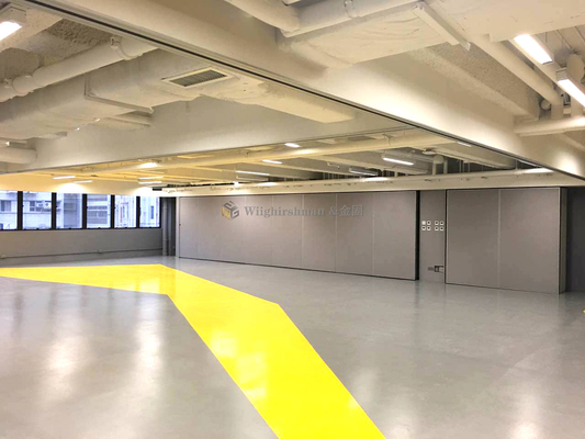 গুণ  Aluminum Frame Mobile Partition Wall Transparent With Customizable Width কারখানা
