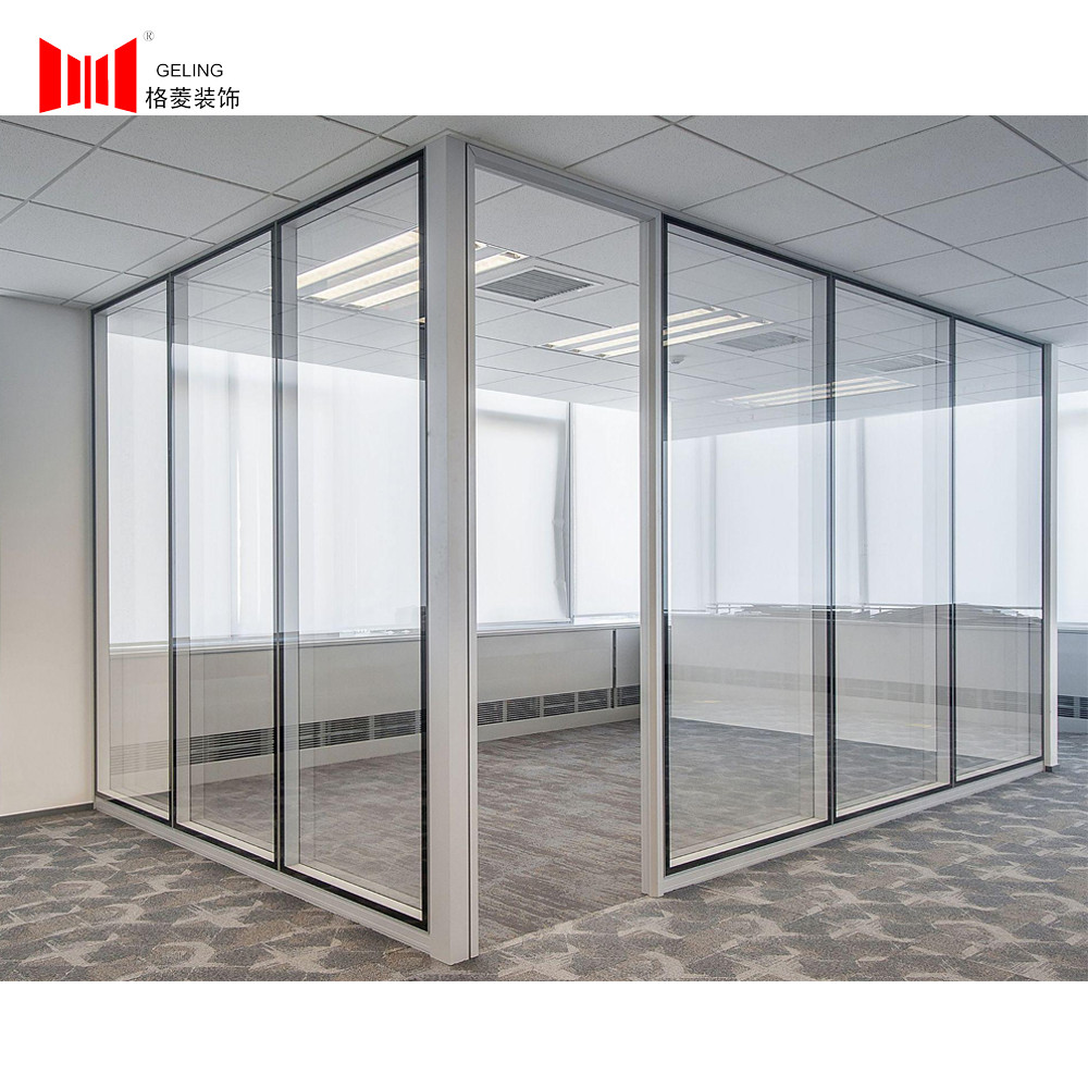3844db Acoustic Demountable Partition Wall Modular Full Height Partition