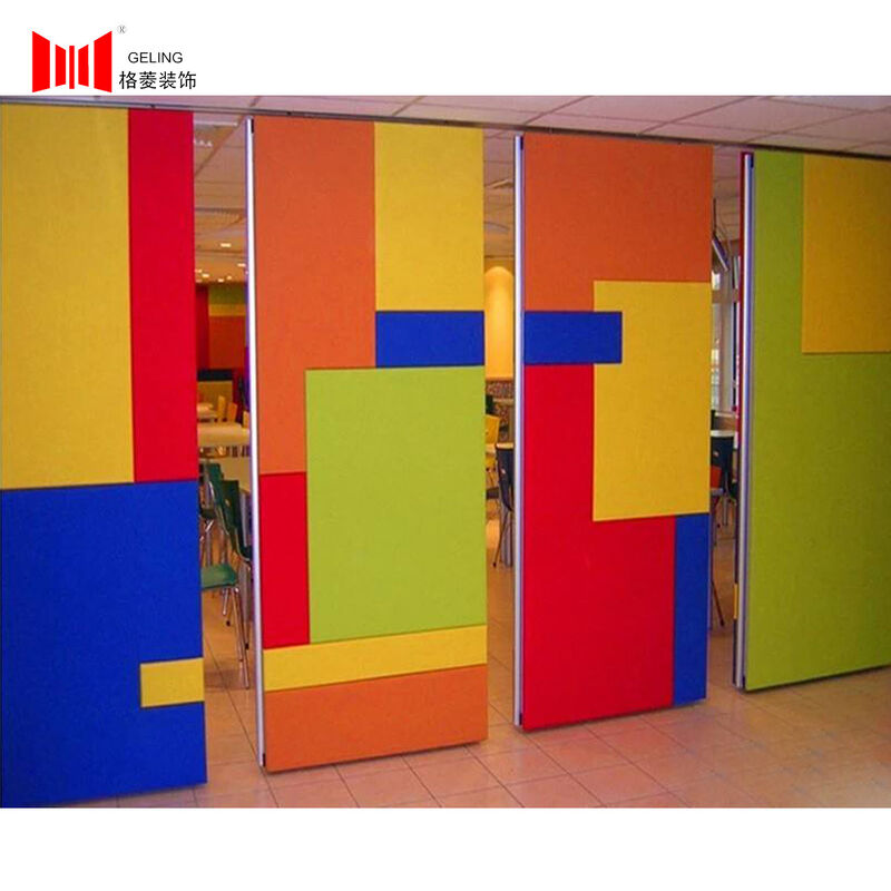 Geling Conference Room Folding Partition Wall Demountable OEM ODM