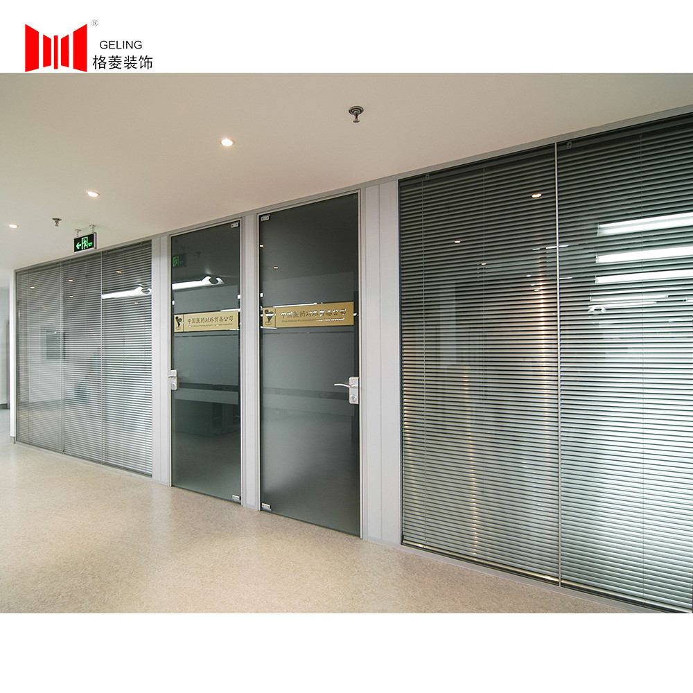 2001500mm Width Aluminum Partition Wall Movable Soundproof Room