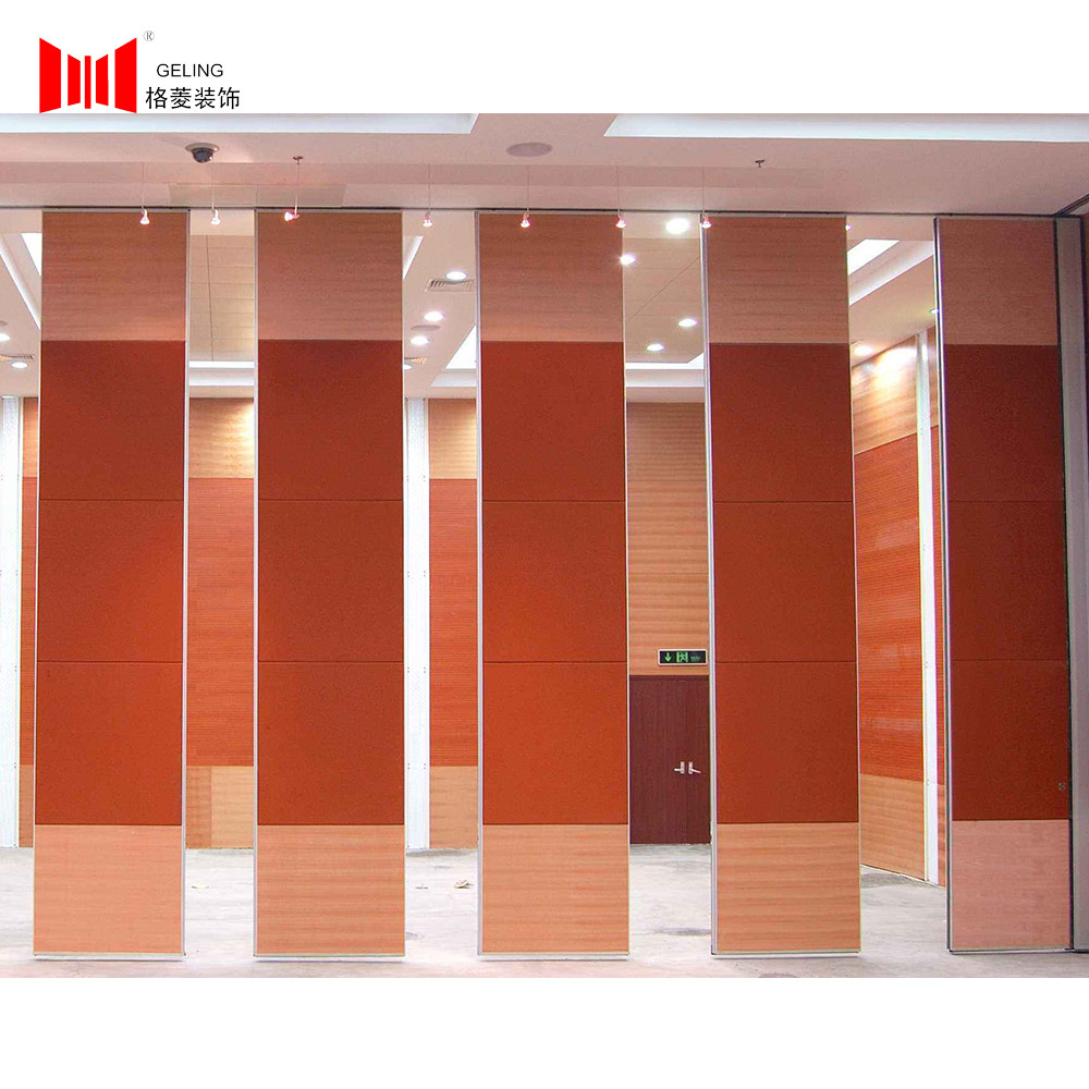 110mm Soundproof Partition Wall Sliding Operable Wall Panels
