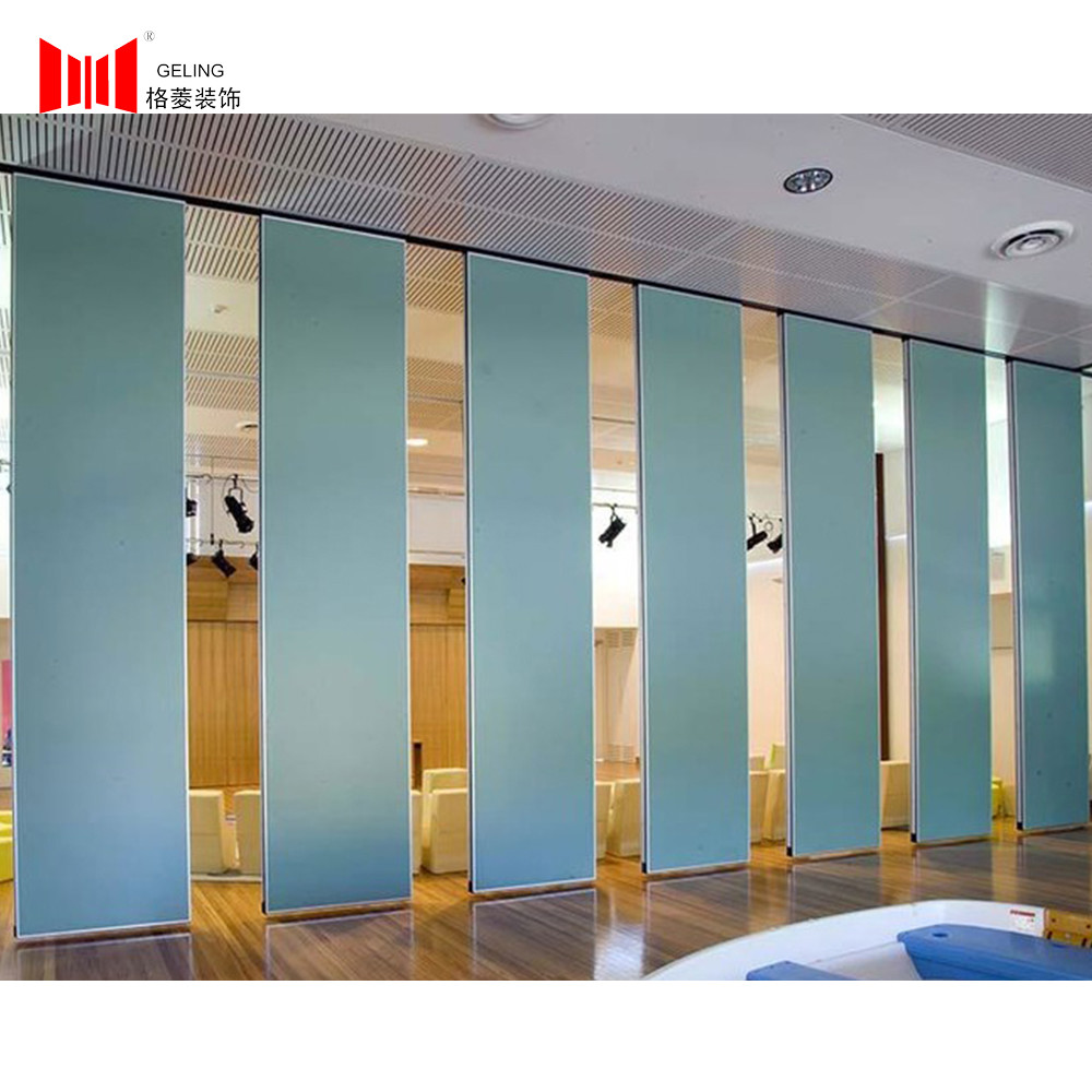 65mm Thickness Folding Modular Partition Wall For Restaurant