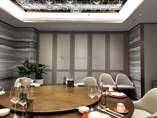 Murs séparatifs rétractables pour salle à manger, mur séparatif pliable acoustique