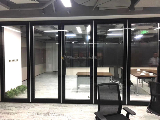 10 mm de espesor divisor de sala plegable móvil fácil de instalar