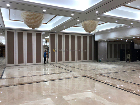 Estándar de pared acústica operable sostenible certificado por ISO para un ambiente pacífico