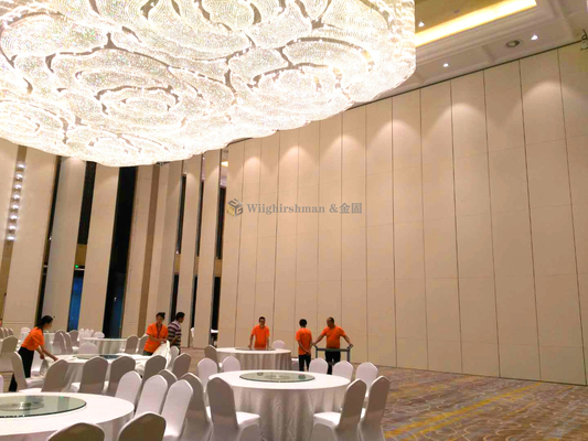 Instalación rápida Pared divisoria del salón de banquetes Prevención de incendios