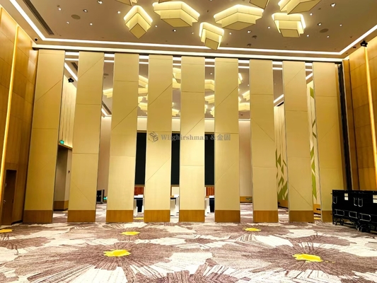 Instalación rápida Pared divisoria del salón de banquetes Prevención de incendios