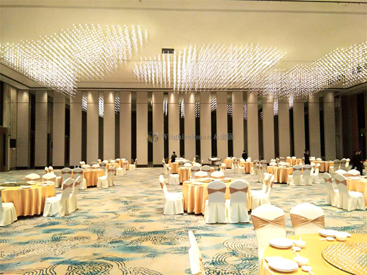 Instalación rápida Pared divisoria del salón de banquetes Prevención de incendios