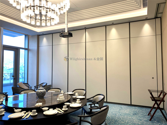 Murs de séparation de bureaux ignifuges flexibles avec une finition de surface durable