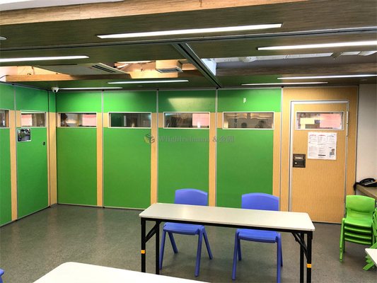 Partitions de salle de conférence durables écologiques avec cadre en aluminium