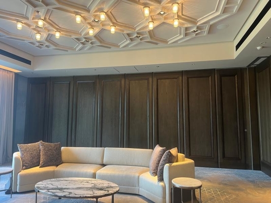 100mm Ketebalan Fireproofing Sementara Soundproof Wall Pindah Room Divider