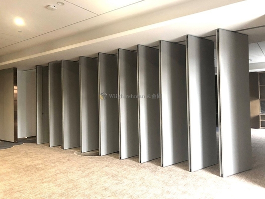 Pembagi dinding sementara yang bisa dilepas dengan bingkai paduan aluminium