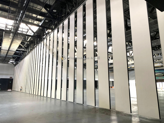 Geluidsdicht Branddicht Tijdelijke kantorenpartities Tijdelijke schuifmuur