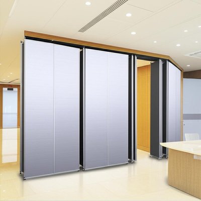 Interior Customization Folding Partition Walls Aluminium Material with B1 Fireproof Grade