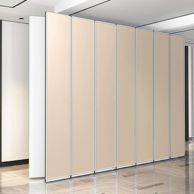 Commercial Furniture Folding Partitions Movable Walls with Melamine Surface at an Affordable