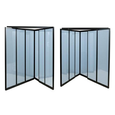 Modern Glass Partition and Interior Folding Partitions Movable Walls Ideal Combination